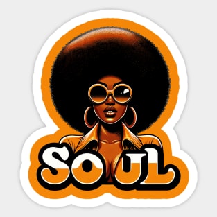 Soul Woman Sticker